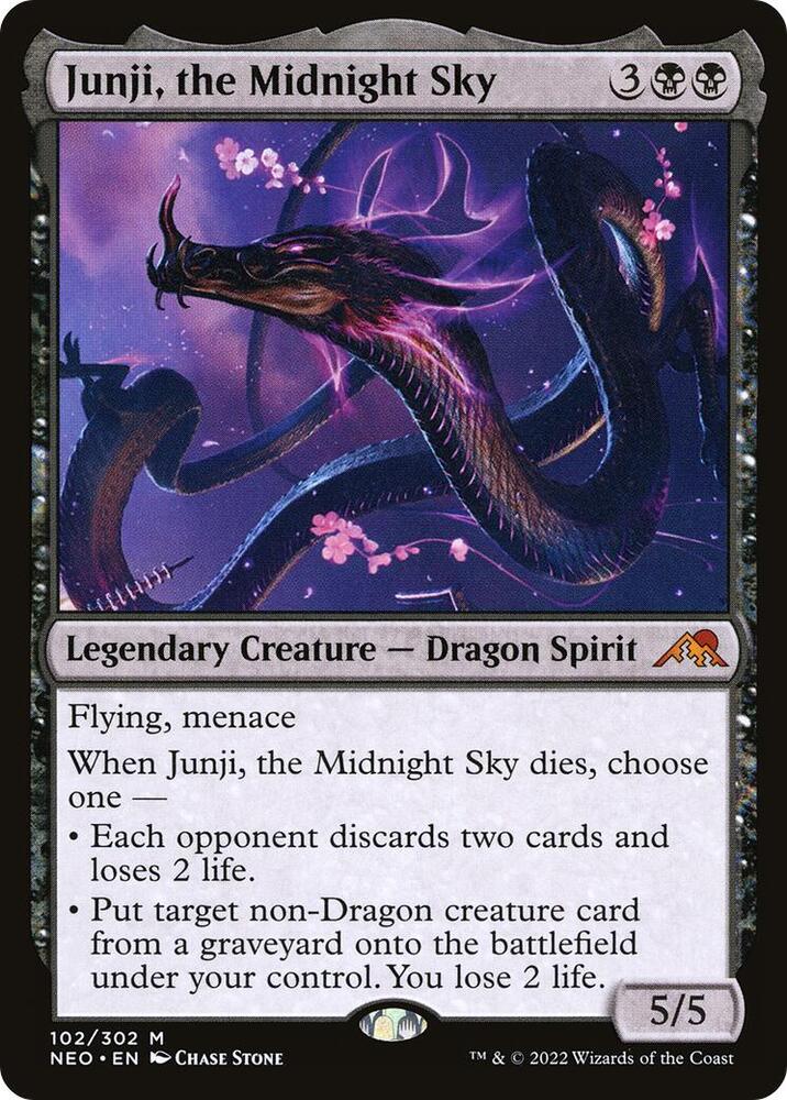 Junji, the Midnight Sky [Kamigawa: Neon Dynasty]