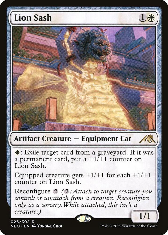 Lion Sash [Kamigawa: Neon Dynasty]