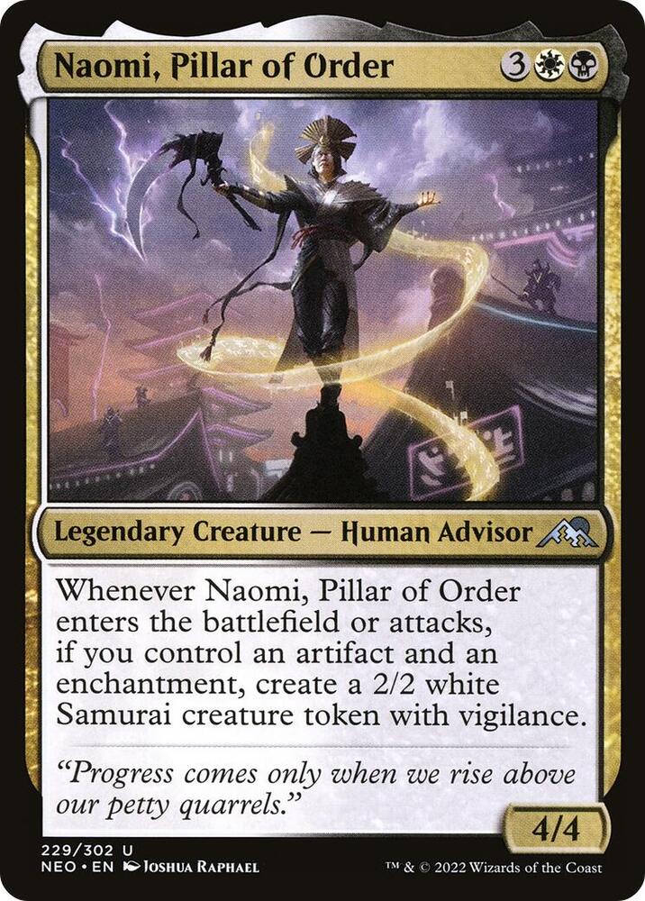 Naomi, Pillar of Order [Kamigawa: Neon Dynasty]