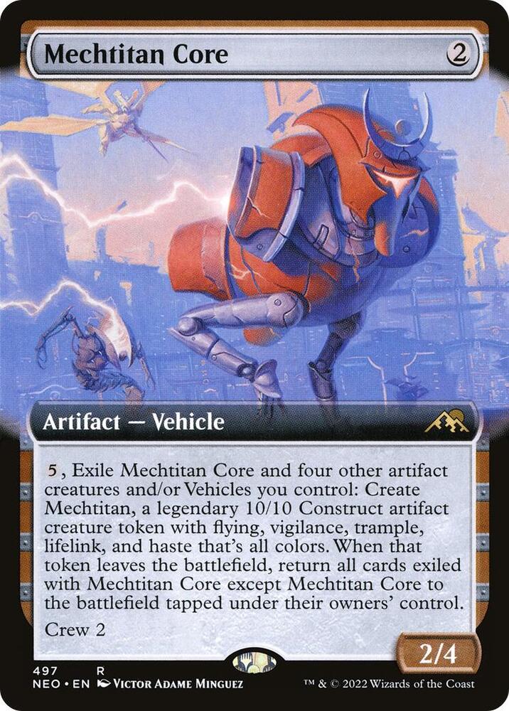 Mechtitan Core (Extended Art) [Kamigawa: Neon Dynasty]