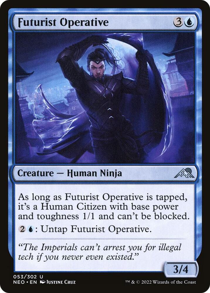 Futurist Operative [Kamigawa: Neon Dynasty]