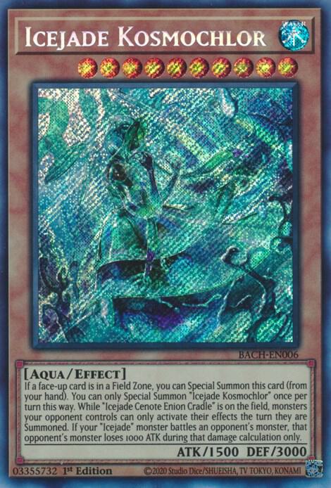 Icejade Kosmochlor [BACH-EN006] Secret Rare