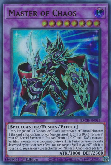 Master of Chaos [BACH-EN036] Ultra Rare