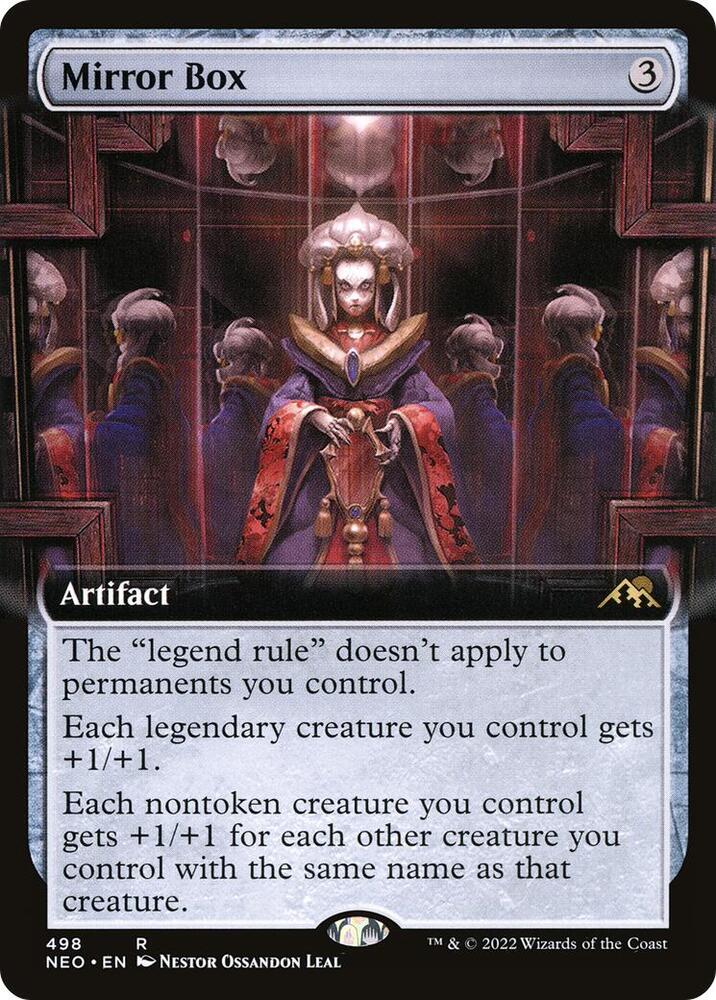 Mirror Box (Extended Art) [Kamigawa: Neon Dynasty]
