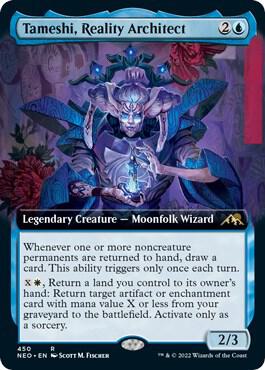 Tameshi, Reality Architect (Extended Art) [Kamigawa: Neon Dynasty]