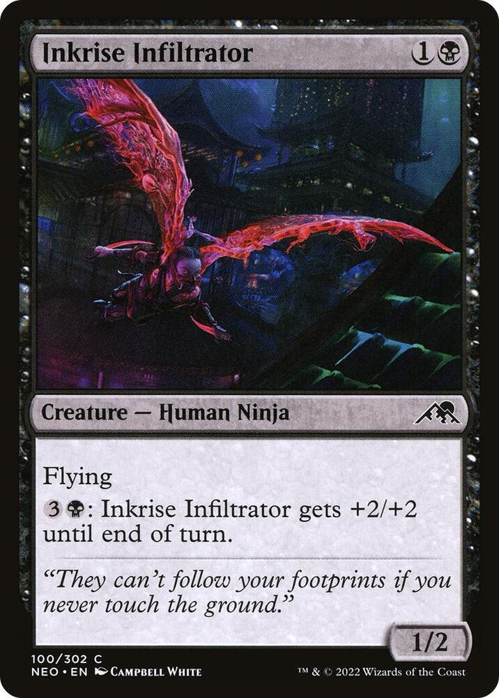 Inkrise Infiltrator [Kamigawa: Neon Dynasty]