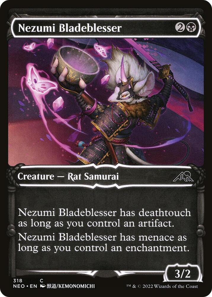 Nezumi Bladeblesser (Showcase Samurai) [Kamigawa: Neon Dynasty]