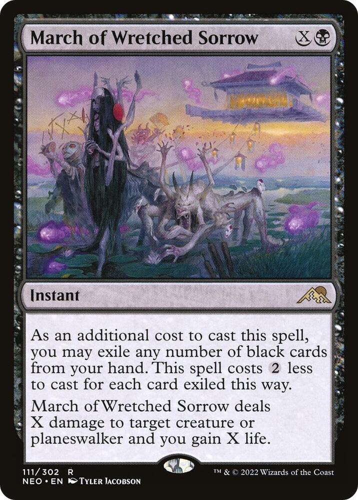 March of Wretched Sorrow [Kamigawa: Neon Dynasty]