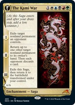 The Kami War // O-Kagachi Made Manifest (Extended Art) [Kamigawa: Neon Dynasty]