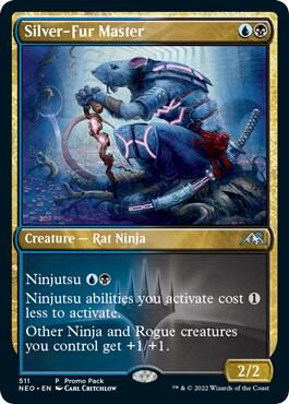Silver-Fur Master (Promo Pack) [Kamigawa: Neon Dynasty Promos]