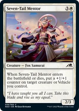 Seven-Tail Mentor [Kamigawa: Neon Dynasty]