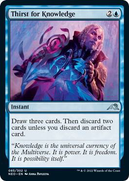 Thirst for Knowledge [Kamigawa: Neon Dynasty]