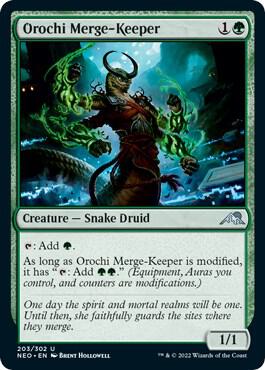 Orochi Merge-Keeper [Kamigawa: Neon Dynasty]
