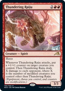 Thundering Raiju [Kamigawa: Neon Dynasty]