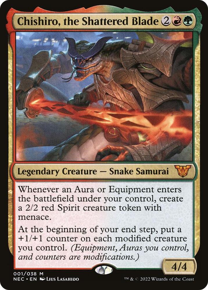 Chishiro, the Shattered Blade [Kamigawa: Neon Dynasty Commander]