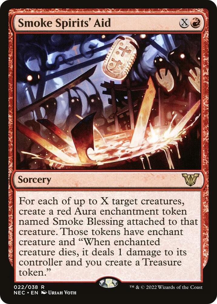 Smoke Spirits' Aid [Kamigawa: Neon Dynasty Commander]