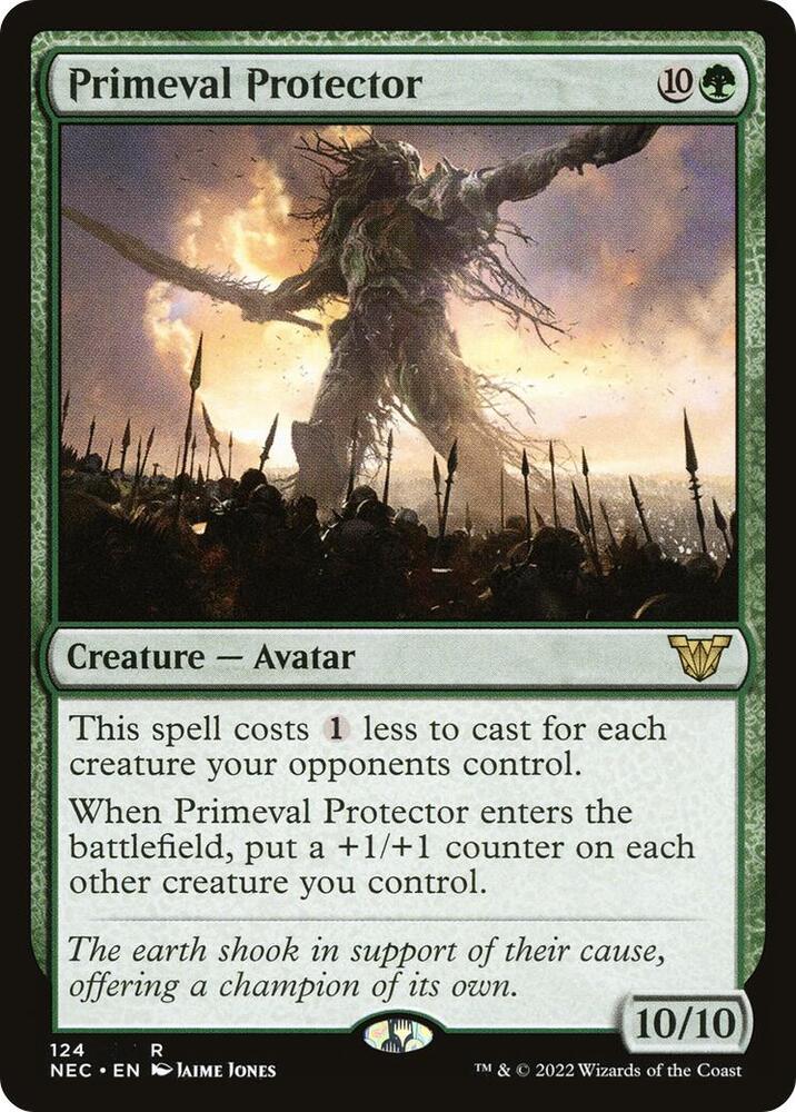 Primeval Protector [Kamigawa: Neon Dynasty Commander]