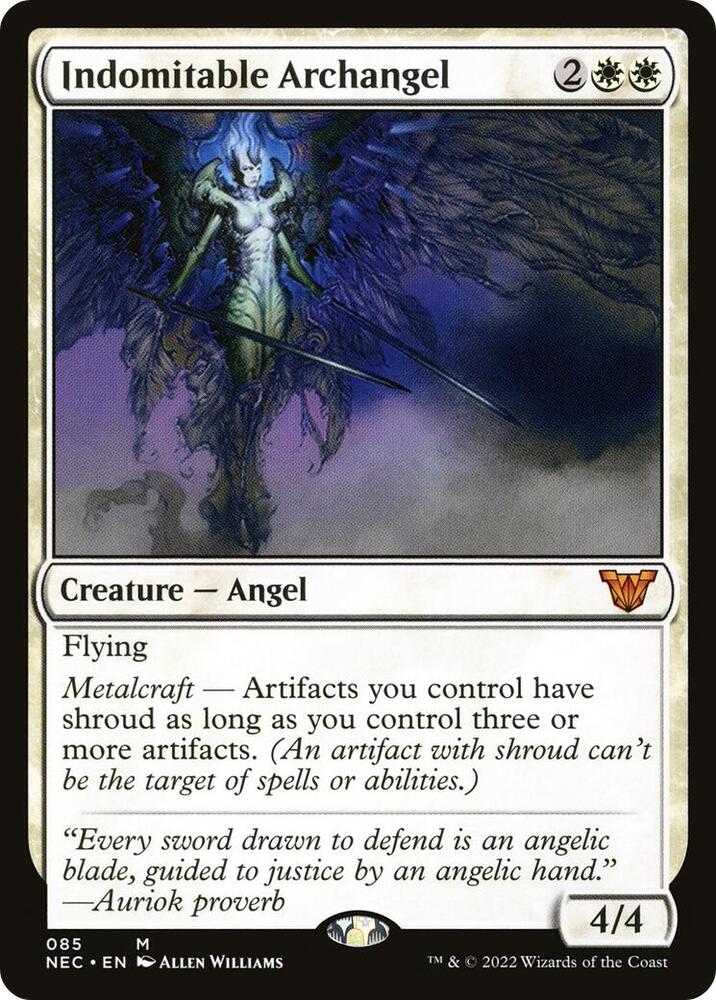 Indomitable Archangel [Kamigawa: Neon Dynasty Commander]