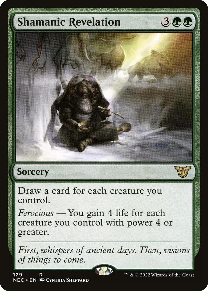 Shamanic Revelation [Kamigawa: Neon Dynasty Commander]