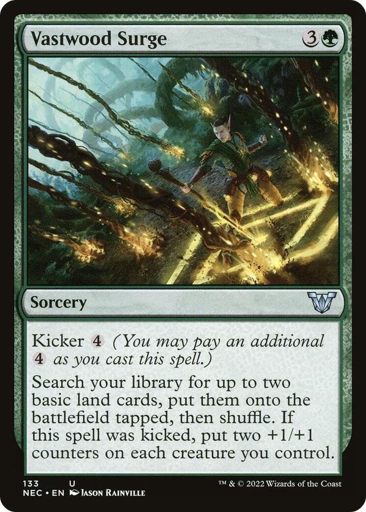 Vastwood Surge [Kamigawa: Neon Dynasty Commander]