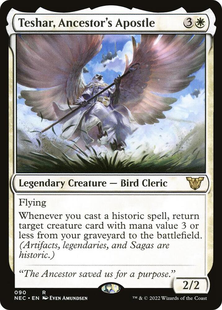 Teshar, Ancestor's Apostle [Kamigawa: Neon Dynasty Commander]