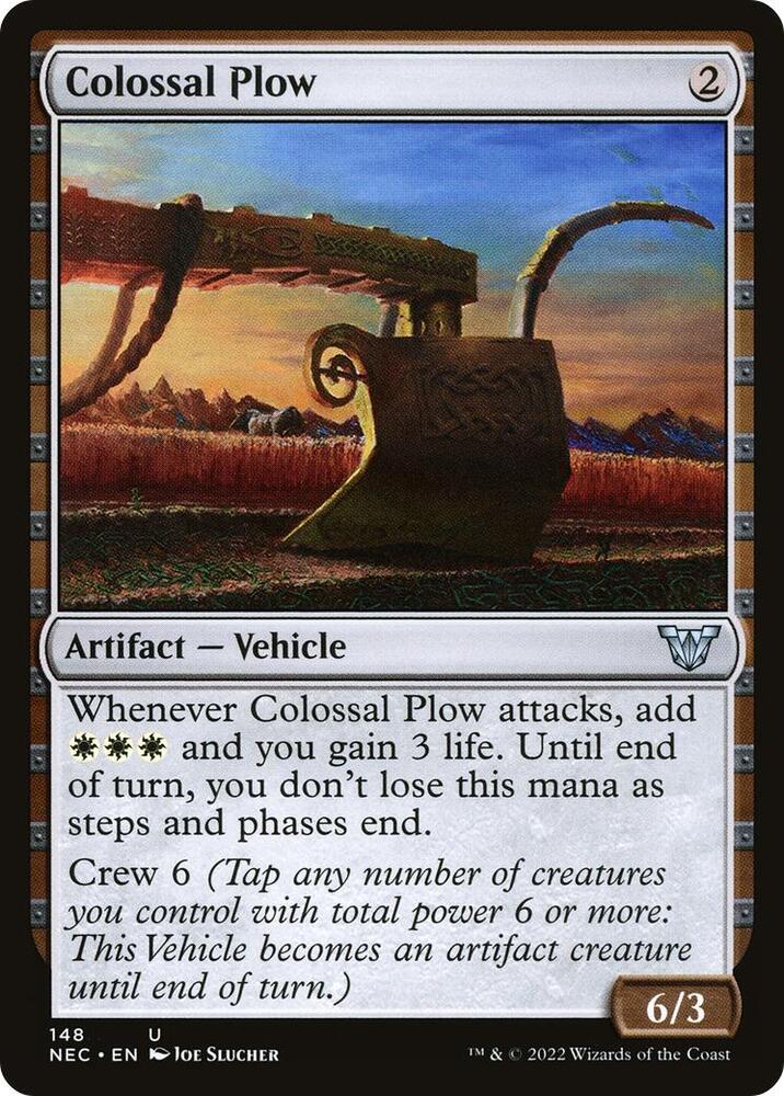 Colossal Plow [Kamigawa: Neon Dynasty Commander]
