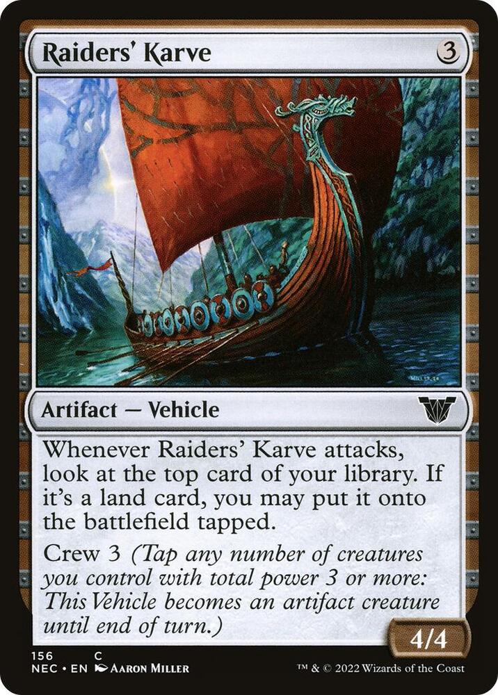 Raiders' Karve [Kamigawa: Neon Dynasty Commander]
