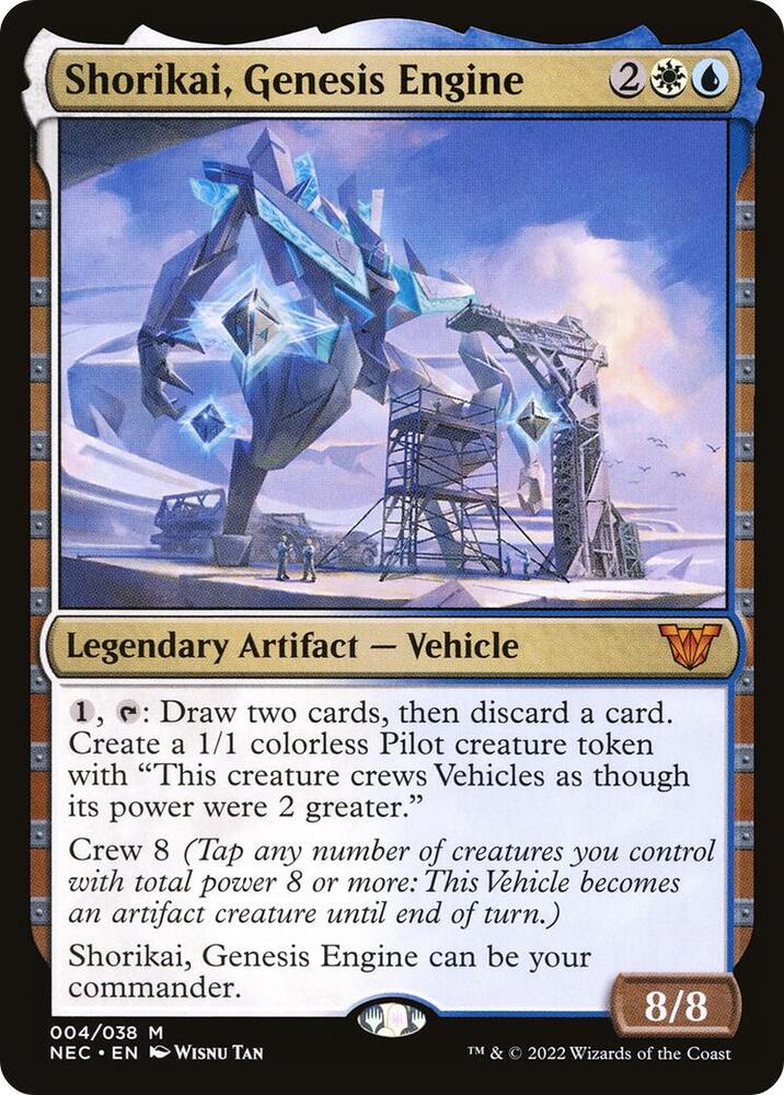 Shorikai, Genesis Engine [Kamigawa: Neon Dynasty Commander]