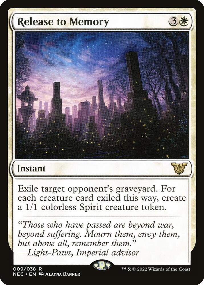 Release to Memory [Kamigawa: Neon Dynasty Commander]