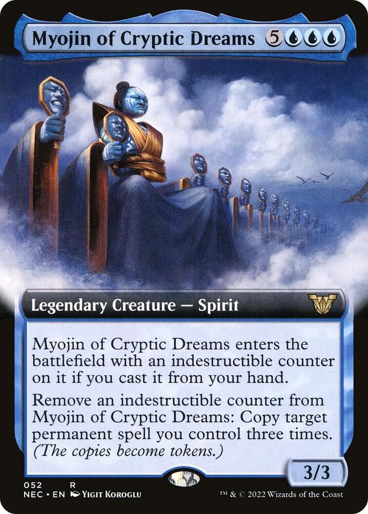 Myojin of Cryptic Dreams (Extended Art) [Kamigawa: Neon Dynasty Commander]
