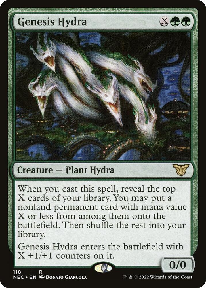 Genesis Hydra [Kamigawa: Neon Dynasty Commander]