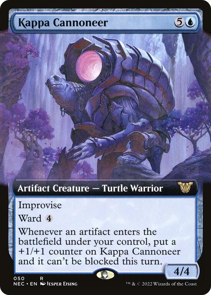 Kappa Cannoneer (Extended Art) [Kamigawa: Neon Dynasty Commander]