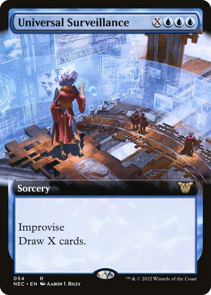 Universal Surveillance (Extended Art) [Kamigawa: Neon Dynasty Commander]