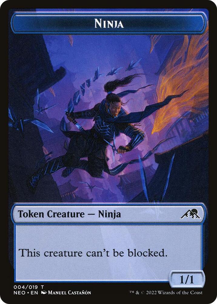 Ninja Token [Kamigawa: Neon Dynasty Tokens]