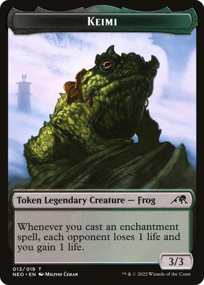 Keimi Token [Kamigawa: Neon Dynasty Tokens]