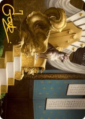 Yoshimaru, Ever Faithful Art Card (Gold-Stamped Signature) [Kamigawa: Neon Dynasty Art Series]