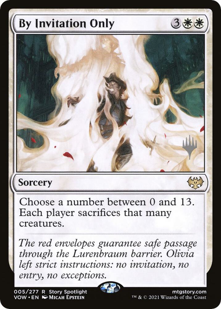 By Invitation Only (Promo Pack) [Innistrad: Crimson Vow Promos]