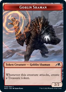 Goblin Shaman Token [Kamigawa: Neon Dynasty Tokens]