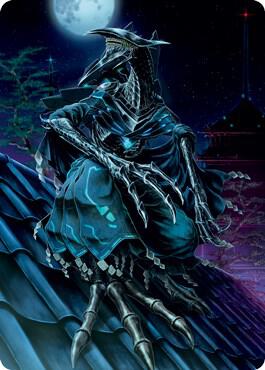 Jin-Gitaxias, Progress Tyrant Art Card [Kamigawa: Neon Dynasty Art Series]