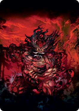 Vessel of the All-Consuming Art Card [Kamigawa: Neon Dynasty Art Series]