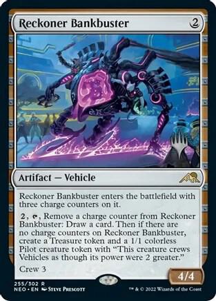 Reckoner Bankbuster (Promo Pack) [Kamigawa: Neon Dynasty Promos]