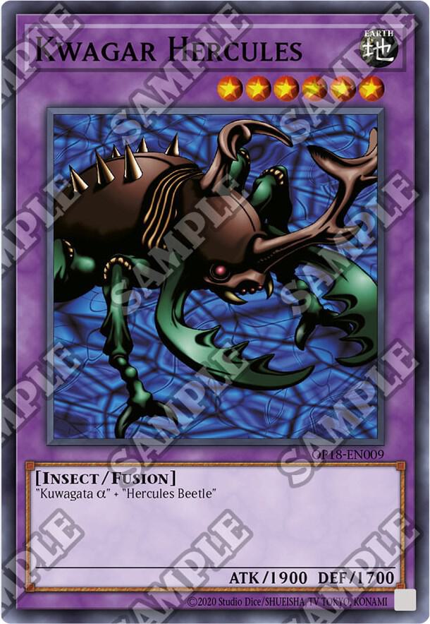 Kwagar Hercules [OP18-EN009] Super Rare