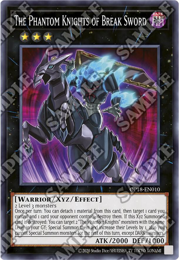 The Phantom Knights of Break Sword [OP18-EN010] Super Rare