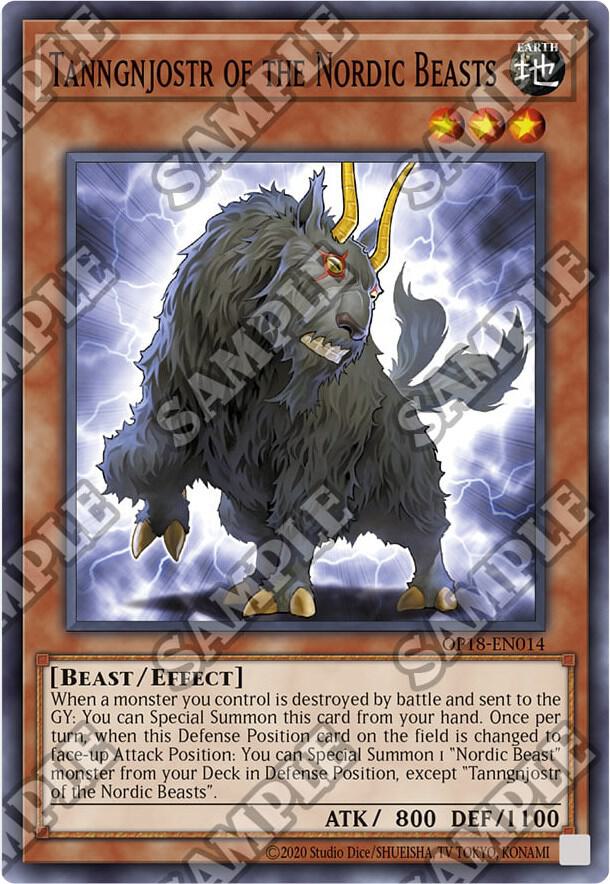 Tanngnjostr of the Nordic Beasts [OP18-EN014] Common