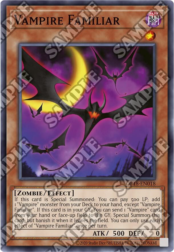 Vampire Familiar [OP18-EN018] Common