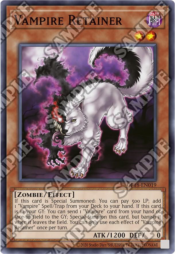 Vampire Retainer [OP18-EN019] Common