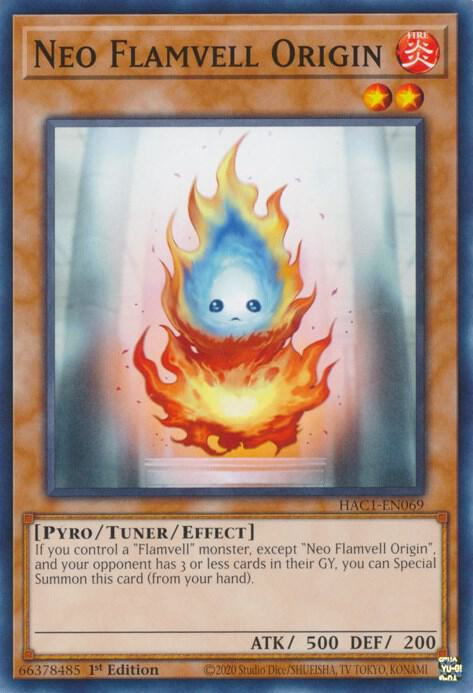 Neo Flamvell Origin [HAC1-EN069] Common