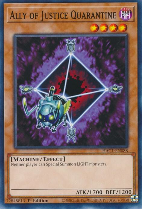 Ally of Justice Quarantine [HAC1-EN088] Common