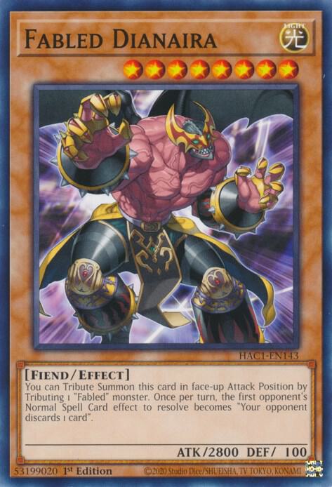 Fabled Dianaira [HAC1-EN143] Common