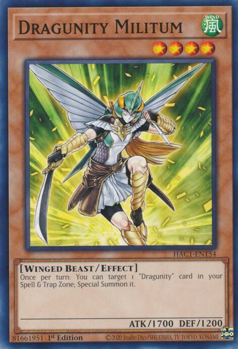 Dragunity Militum [HAC1-EN154] Common